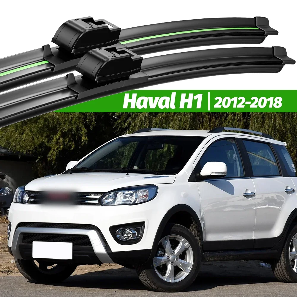 

For Great Wall Haval H1 2012-2018 2pcs Front Windshield Wiper Blades 2013 2014 2015 2016 2017 Windscreen Window Accessories