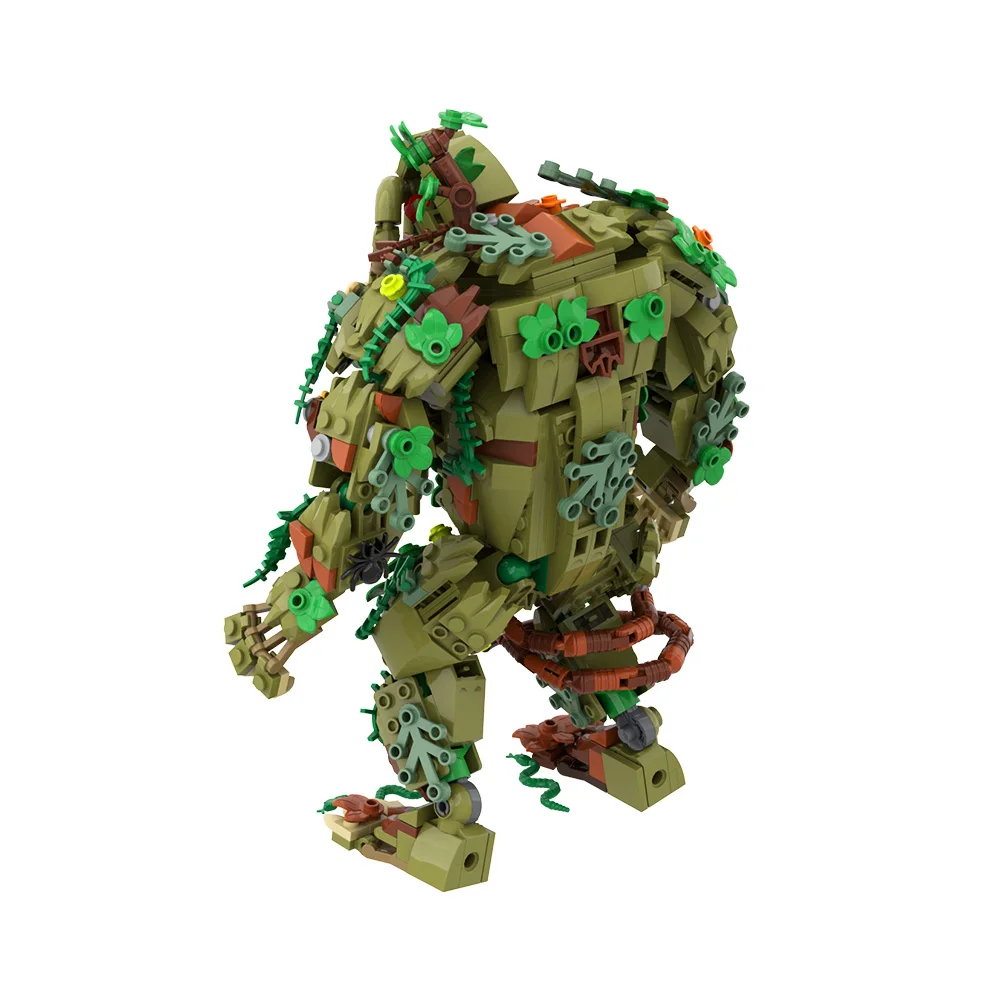 

Gobricks MOC Man Thing Building Blocks Model Movie Man Thing Horror Swamp Monster Action Figure Bricks Assemble Toys Kids Gifts