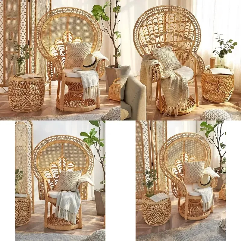 Modern design rattan armchairs and sofa chairs popular wedding rentals banquet schools made of resin and computer materials