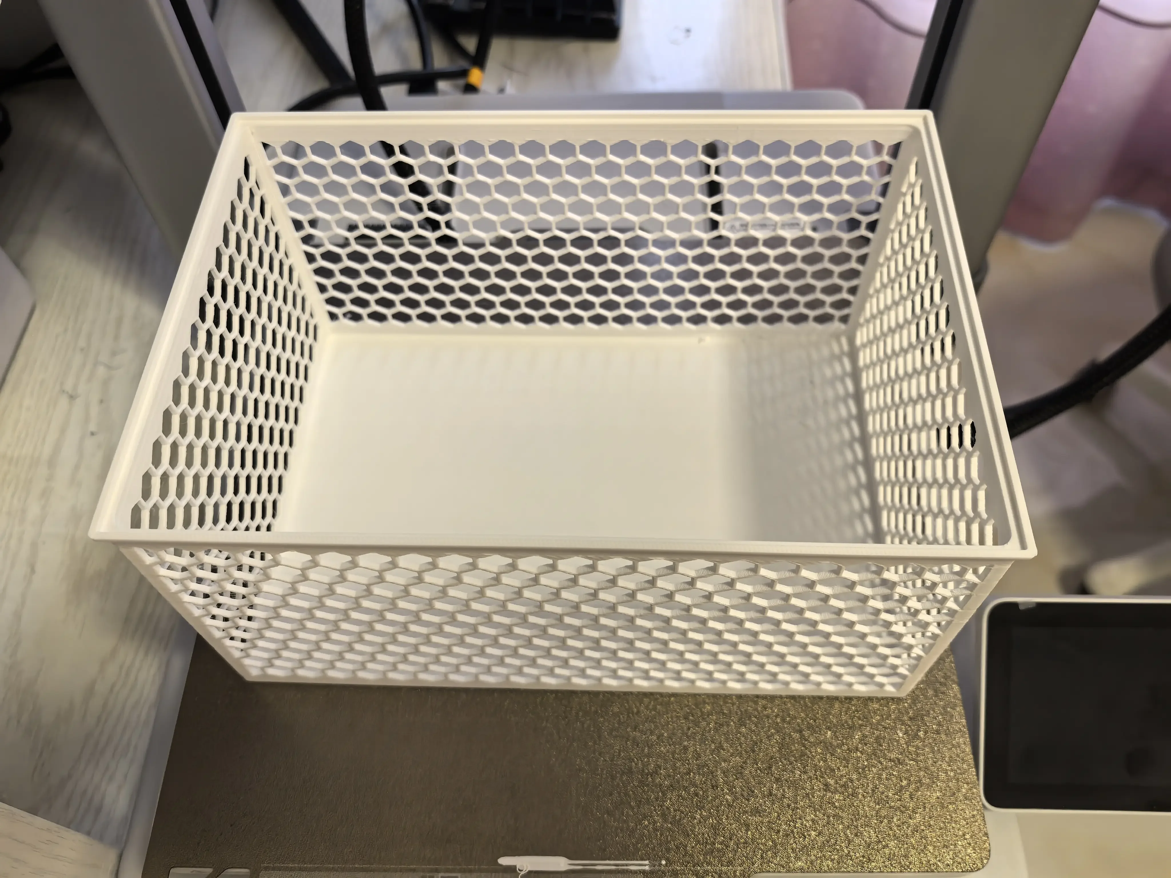 

Ажурный органайзер из ПВХ для офиса, школьных принадлежностей, косметики, игрушек, дома и кухни