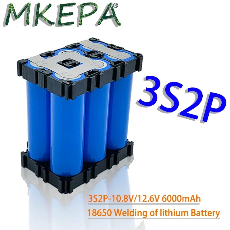 2S1P 3S1P 3S2P 4S1P 4S2P 5S2P 18650  battery pack custom 18650 battery welding 3000mAh / 6000mah battery pack 12.6V to 25.2v sc