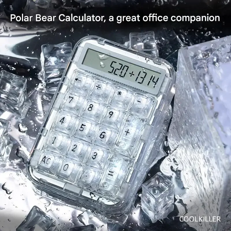 CoolKiller Ck75 Keyboard Kalkulator Digital Kustom Berkabel Multifungsi Fashion Dual Mode Mendukung Hot Plug Keyboard Angka