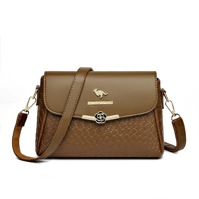 Middle-aged Mom Bag Grandmother 2024 New Fashion Middle-aged Small Bag Hundred Shoulder Crossbody Bag