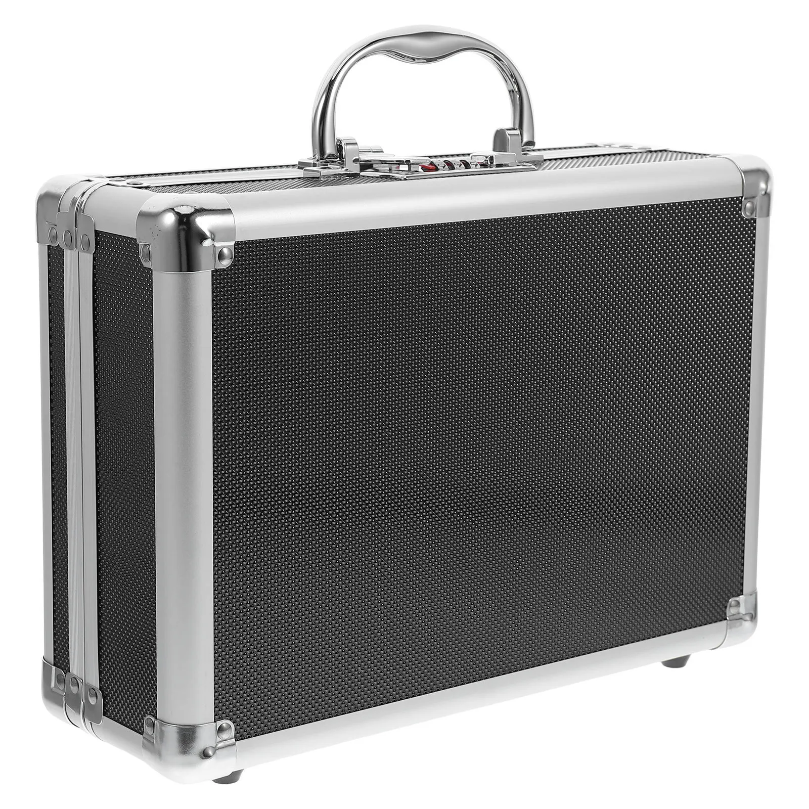 

1pc Aluminum Alloy Tool Case Portable Hard Storage Box for Drill Socket Organizer Small Equipment Trunk Toolbox Instrument Case