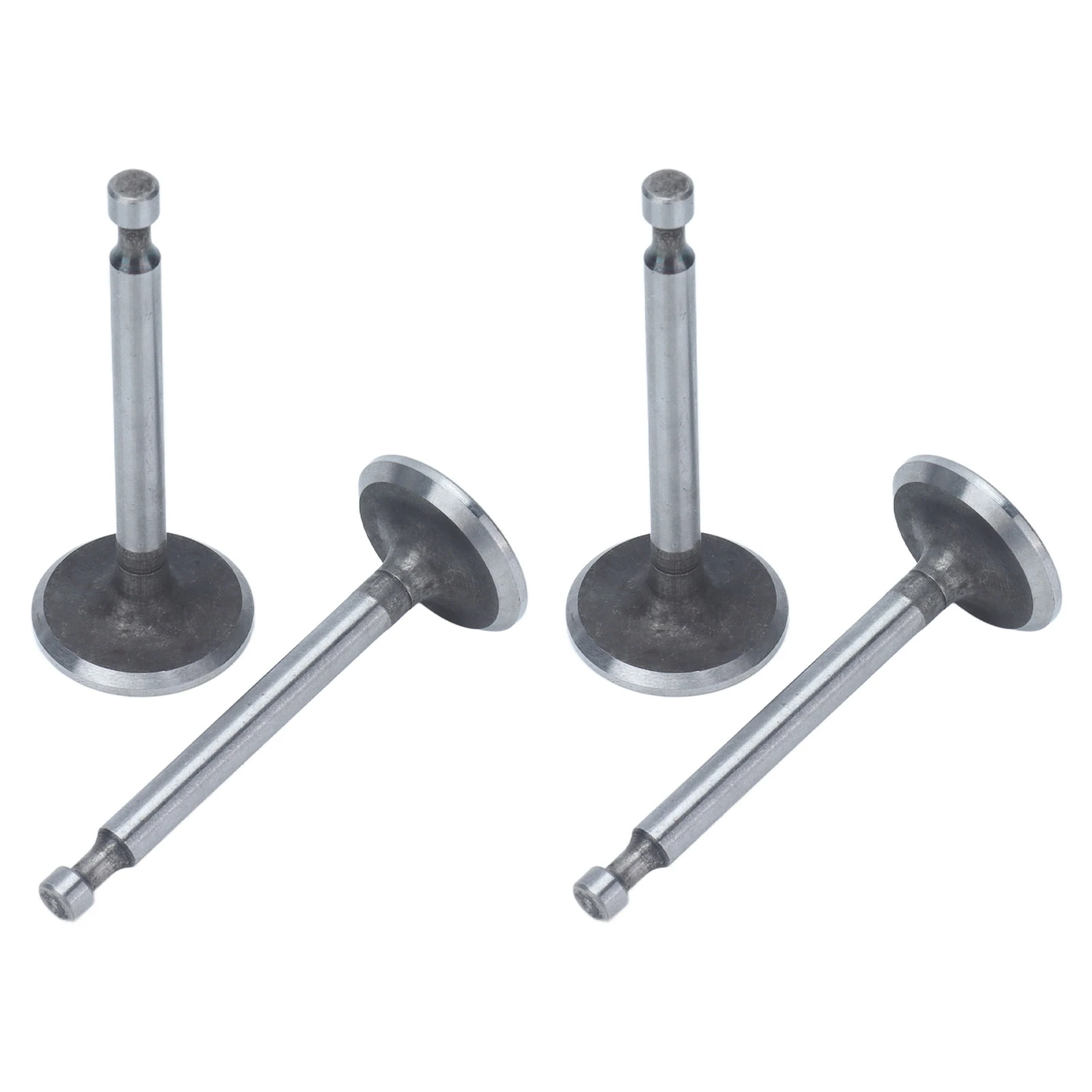 2 Sets Engine Valve Kit Stainless Steel Intake Exhaust Stem for 2KW 2.5KW 3KW 168F GX160