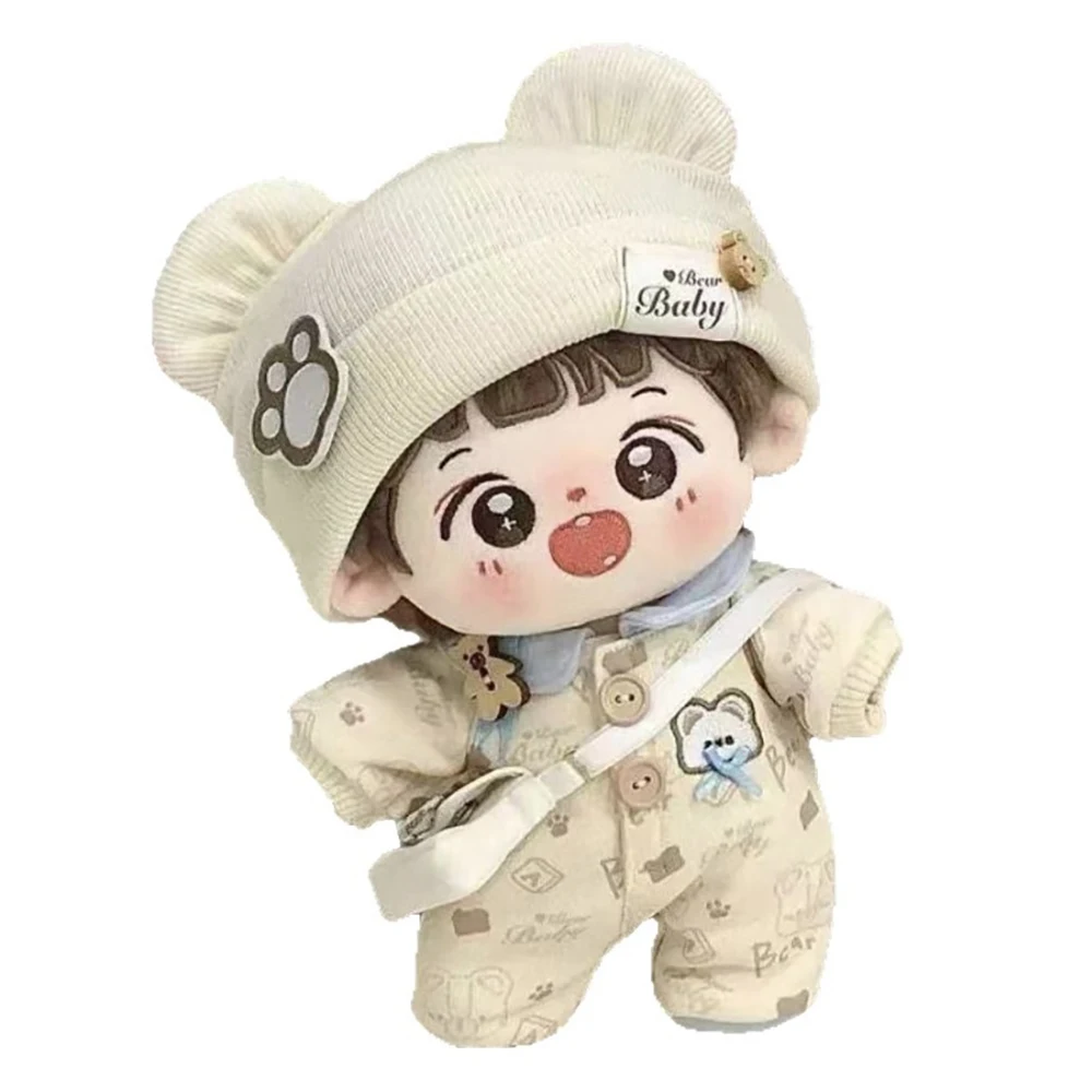 

10cm 20cm Mini Doll Clothes Outfit Hat Clothes Dolls Accessories Kpop Idol Dolls Cultivate Hands-on Ability Children's Gift Toy