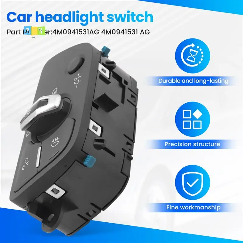 

A04E-4M0941531AG Автомобильный переключатель передних фар для A4 B9 2020, регулировка фар 4M0941531 AG