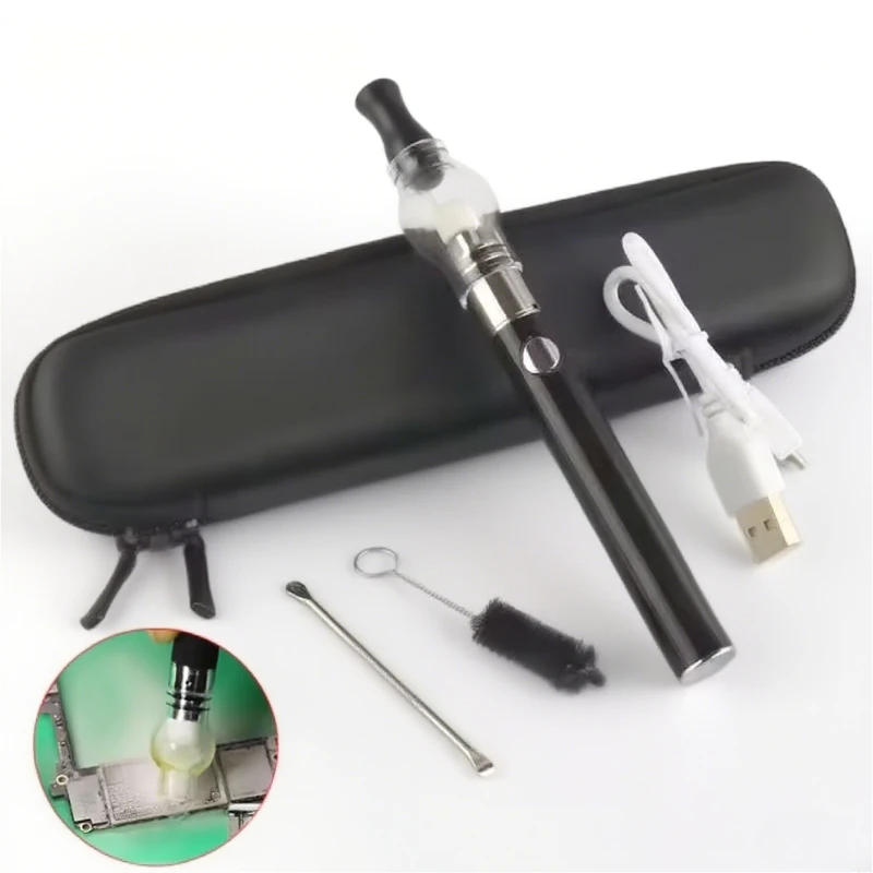 Thickened Glass Rosin Atomizing Pen for Motherboard Short Circuit Rosin Diffuser No Soldering Iron Flux Detection Tool