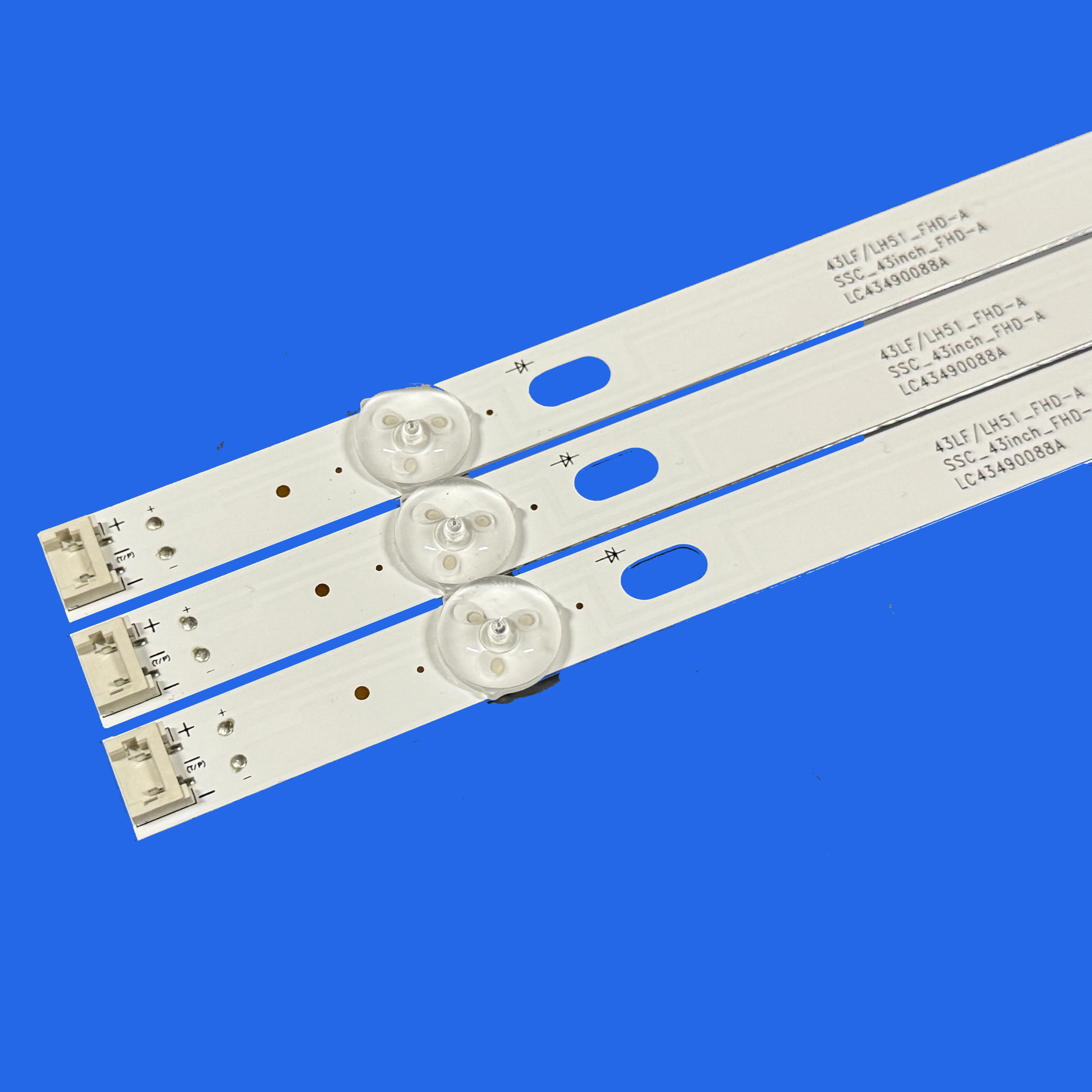 LED شريط إضاءة خلفي ل 43LH595V 43LF510V 43LF5100 43LH5100 43LH5700 43LH570A 43LH520V 43LH590 43LJ515V 43LH510V 43LH570V-ZA