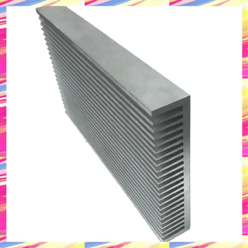 

AIAI 160X80X26.9Mm DIY Aluminum Radiator Electronic Integrated Circuit Radiator Radiator Chip VGA RAM LED IC Cooler Cooling