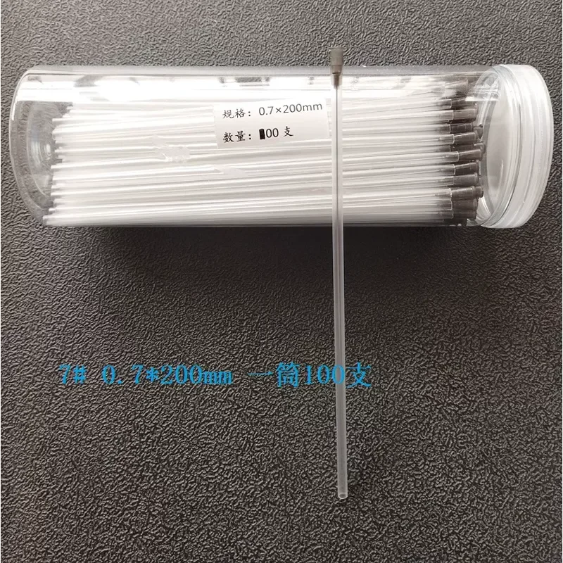 Disposable Long Dispensing Tip, 20cm Ultra-Long Puncture Tip, Size 7# 8# 9# 11# 13# for Lab Experiment