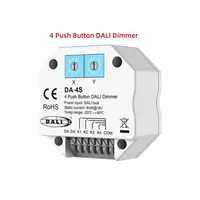 SKYDANCE DA-4S DALI Dimmer  4 Push Button Standard DALI Master, control 4 DALI Addresses Support scene, group and broadcast mode