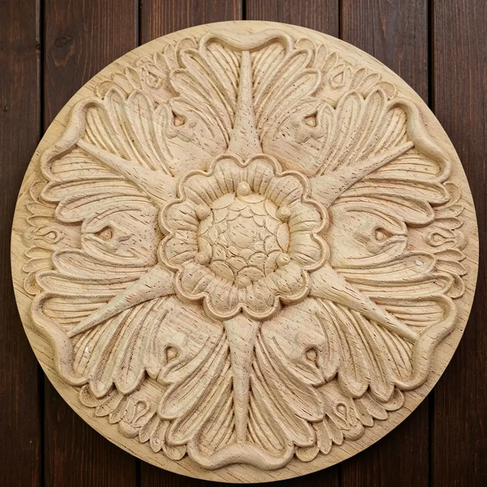 10/15/20/24CM Acessórios de Decoração Vintage para Casa, Apliques de Madeira DIY, Arte de Parede, Figuras de Amor e Família