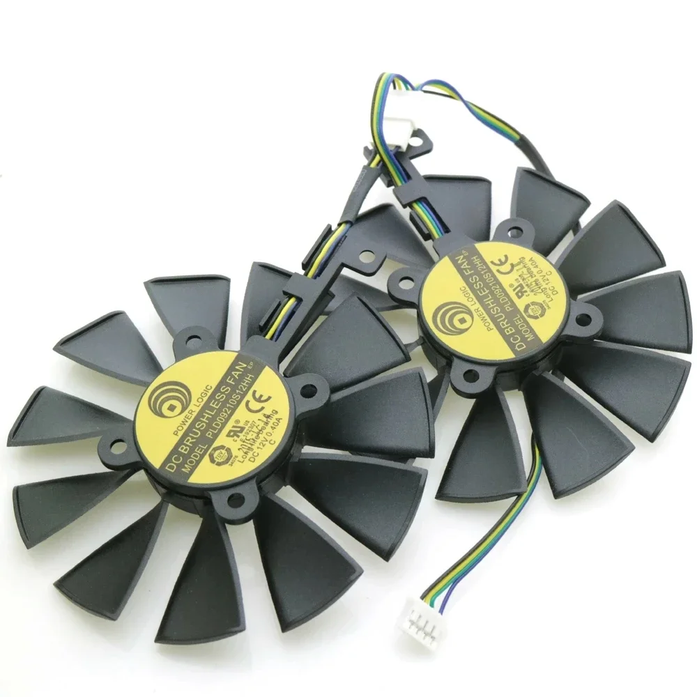 

PLD09210S12HH DC12V 0.40A 87mm 4Pin 4Wire VGA Fan For ASUS GTX1060 GTX1070 RX480 RX570 Graphics Card Cooling Fan