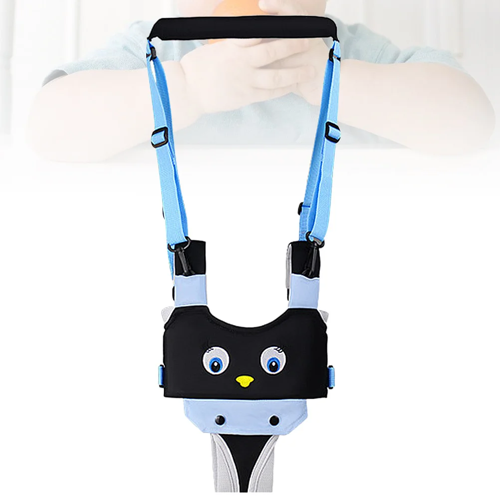 Cinghia da passeggio per bambini traspirante Cintura regolabile per l'apprendimento della cammina Cinghia di supporto per la vita del bambino Fascia per l'entrejambe rimovibile Facile da spento