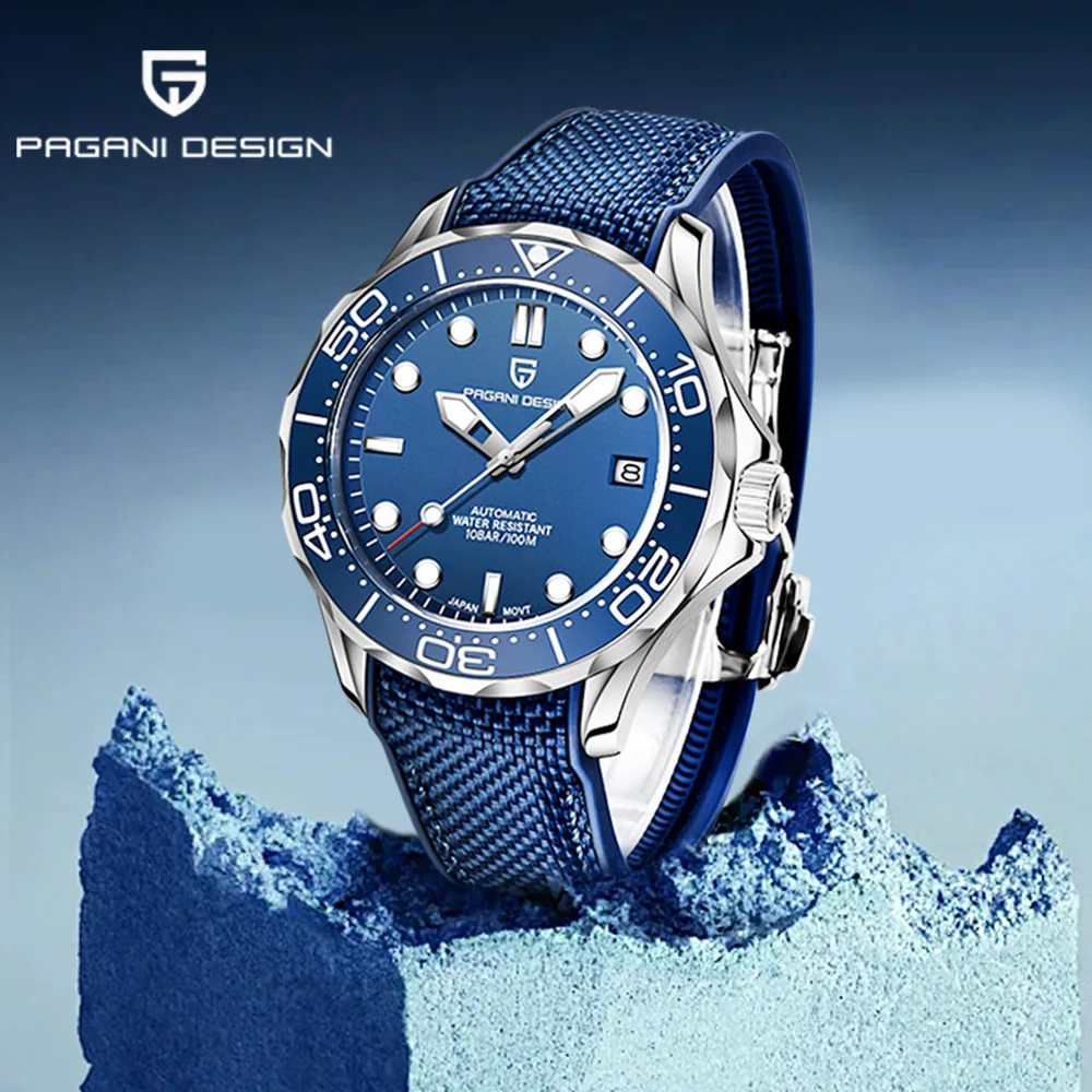 

2025 Pagani design watches fashion men's Miyota8215 automatic watch men's top luxury brand mechanical men's Watch Sapphire clock