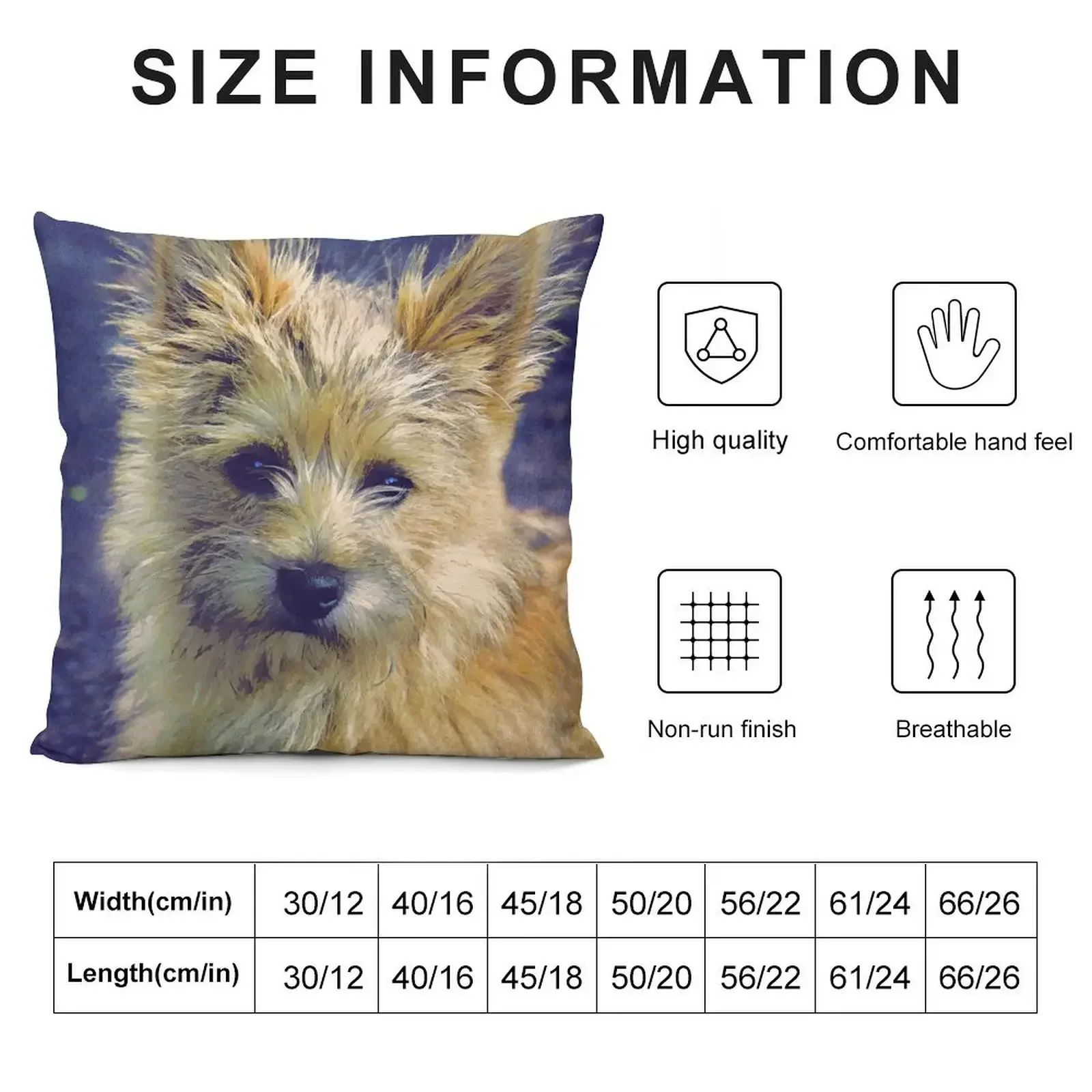 Cairn Terrier Throw Pillow Decorative Pillow Covers For Sofa Cushions Decorative Cushions pillow