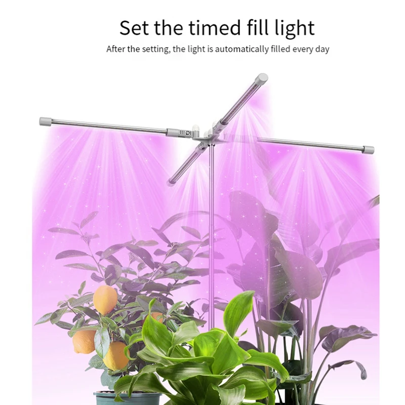 Grow Light For Plants With Control Full Spectrum Fitolamp Lights Home Flower Seedling Phyto Lamp US Plug High Guality