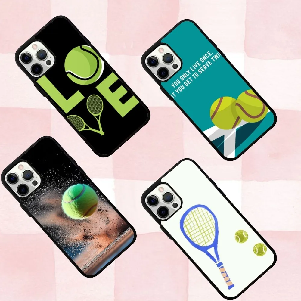 

Sport Tennis Phone Case For IPhone 16,se4,15,Pro,Max,Case 14,Plus,13,12,11 Magesafe Magnetic Wireless Charge Cover