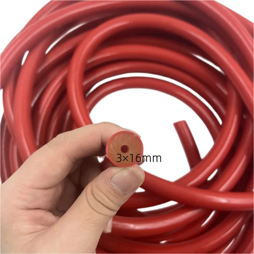 Pistola de lanza de tubo de goma para pesca con arpón de 3 metros con tubo de látex elástico, pistola de lanza de caza de 3x16mm, tubo de goma Natural de látex