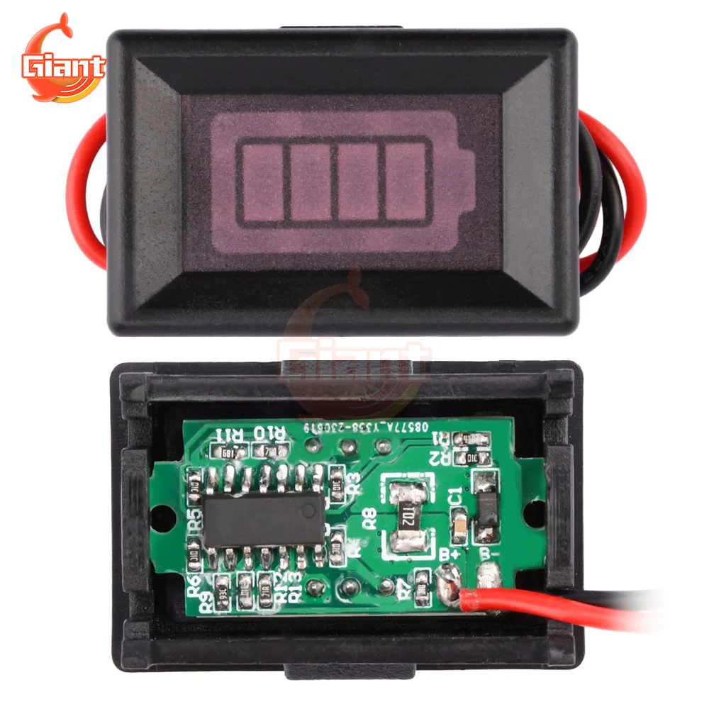 1S 2S 3S 4S 18650 Lithium Battery Capacity Indicator Module LED Display Battery Level Indicator Battery Charging Board Tester