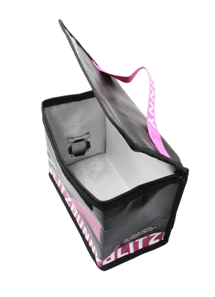 Lipo Battery Safe Bag Fireproof Explosion-proof Bag Waterproof Moisture-proof High Temperature Resistant Battery Storage Sack