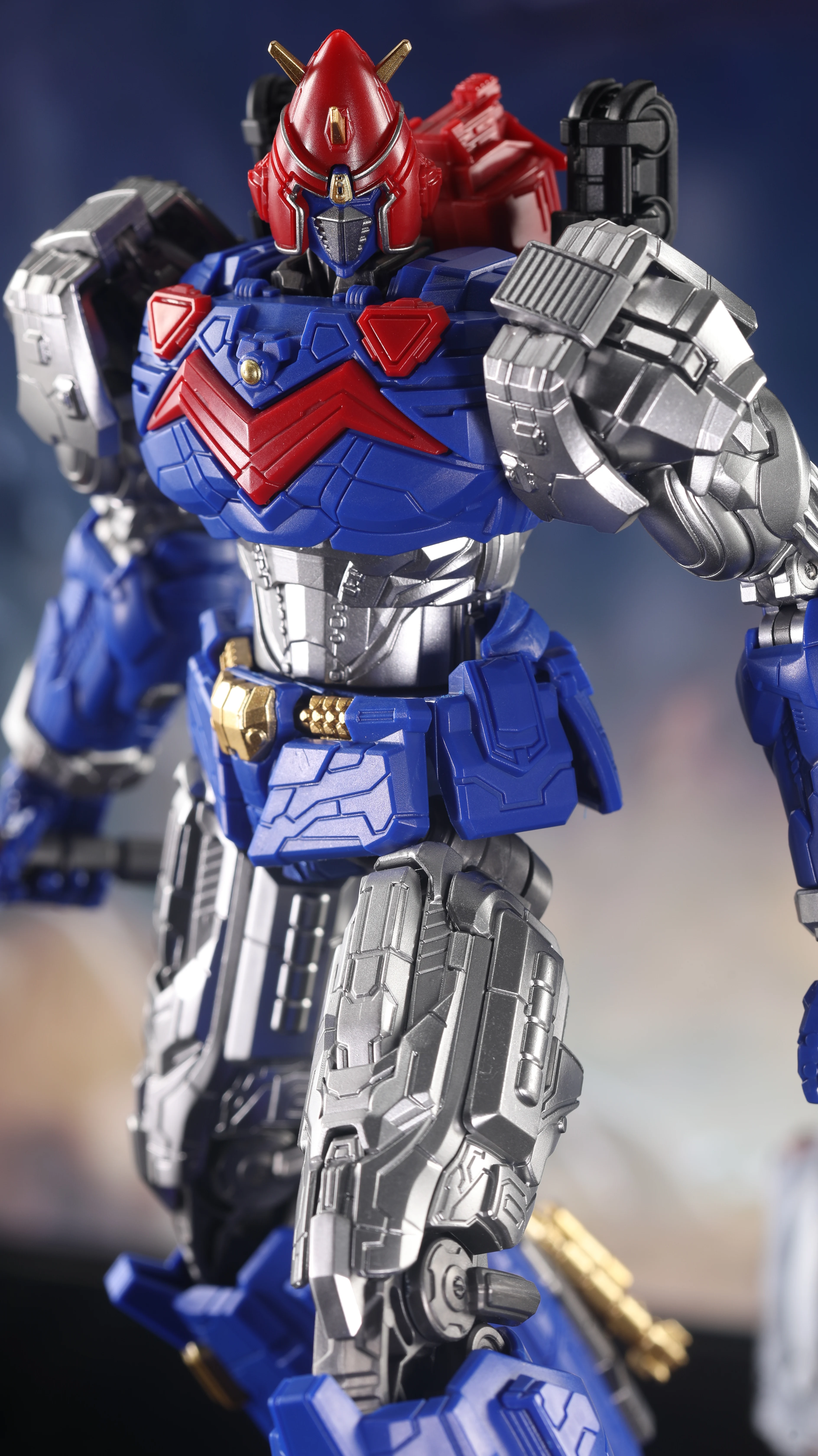 YOLOPARK AMK Serie Voltes V: Legacy Voltes V Mech Modellbausatz - Modellbausatz Actionfiguren Spielzeug – Detail 3