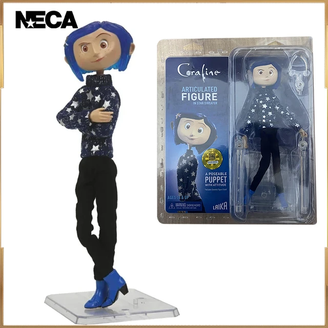 NECA Pull Coraline en etoile figurine articulee modele a collectionner jouets originaux en stock 49606