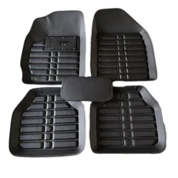 NEW Luxury Leather Car Floor Mat For Peugeot 2008 207 208 308 Sw 5008 307 Cc 508 Rcz 3008 206 Foot Pad Carpet Accessories