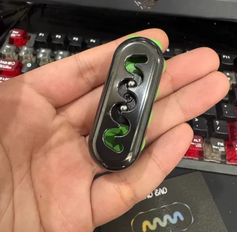 OS EDC decompression toy zirconium alloy ceramic material