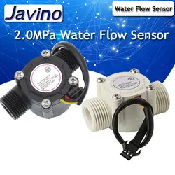 Sensor de fluxo de água dc 5-18v, medidor de fluxo sem fio, controle de água, sensor de fluxo de líquido, 1-30l/min, mpa