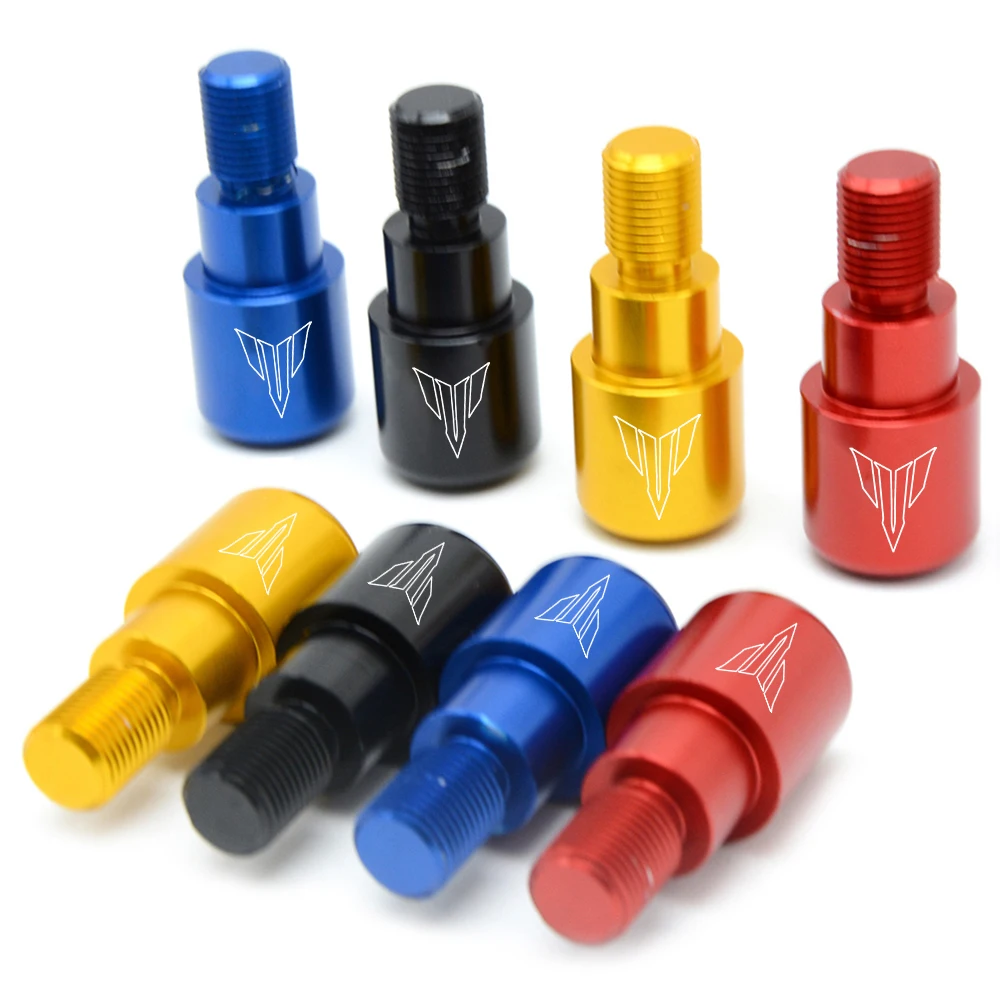 Motorcycle Handle Bar End Caps Handlebar Grips For Yamaha MT07 MT09 MT10 MT125 FZ1 FZ6 FZ6R FZ07 FZ09 FZ010 Handbar Ends Plug