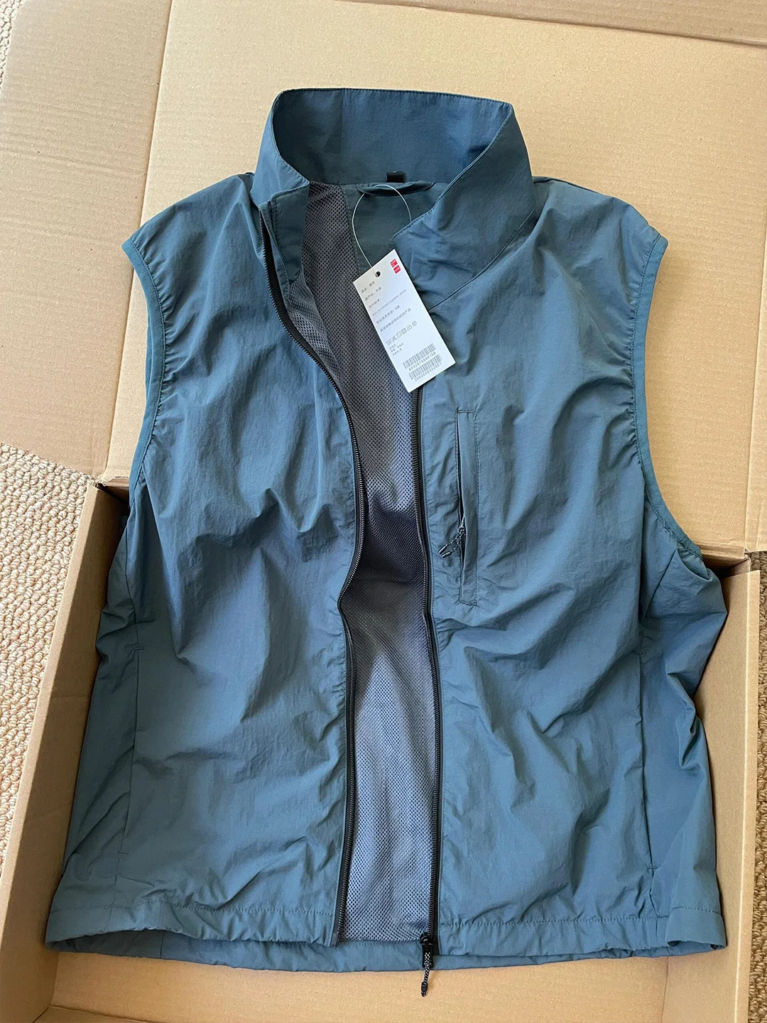 

Мужская жилетка из коллекции Caucasian Blue Mountain, осенняя, с защитой от пота, воротник-стойка, с наплечниками, для активного отдыха и велоспорта, многослойная, легкая