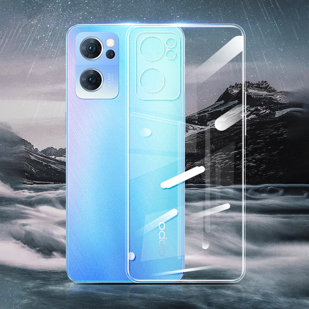 Transparent Phone Case for OPPO Reno 7 Pro SE Lite 7Z Coque Clear High Qualtiy TPU Original Back Cover Reno7 7Pro 7SE 5G Funda