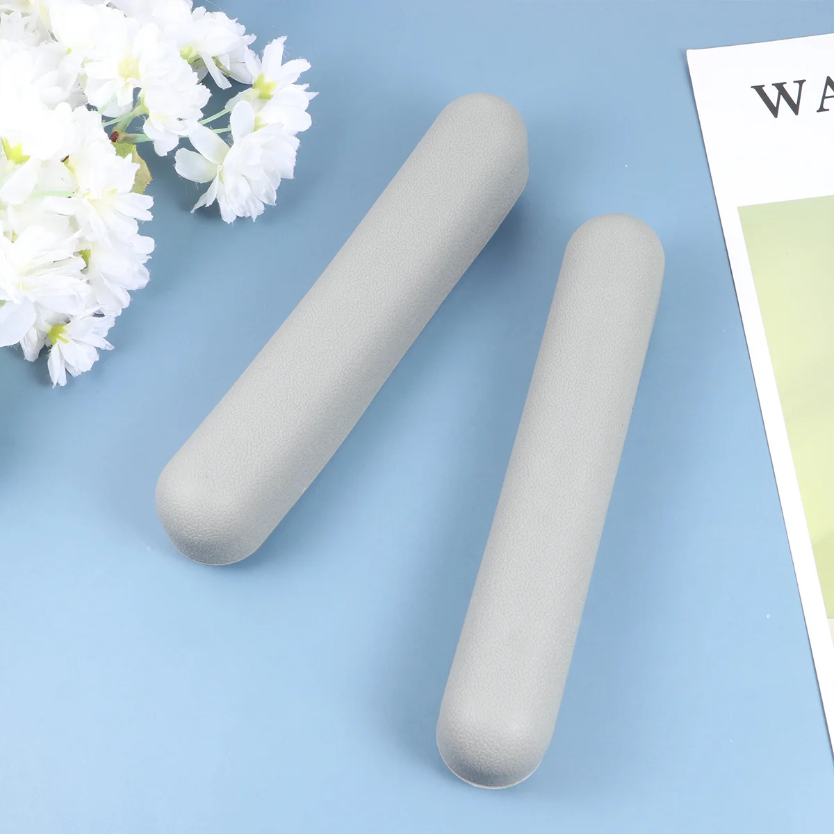 

2pcs Crutch Pads Extra Thick Comfortable Sweat Resistant Replacement For Underarm Crutches Support Accessories Fitness