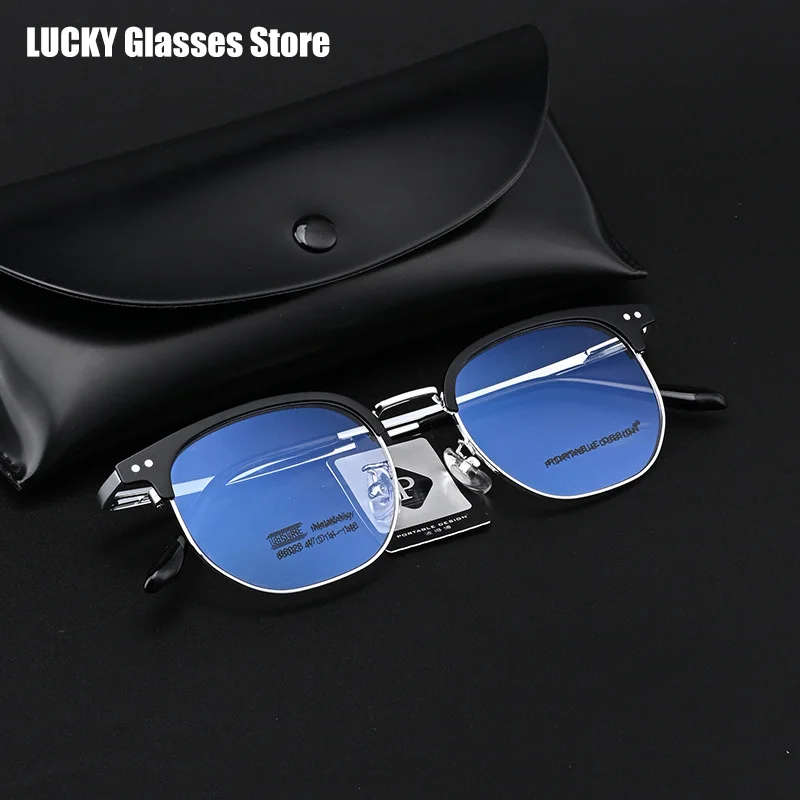 

Lucky Small Size Fashion Retro Polygon Eyeglasses Ultra light TR90 Eyewear Optical Prescription Eyeglasses Frames Man Woman