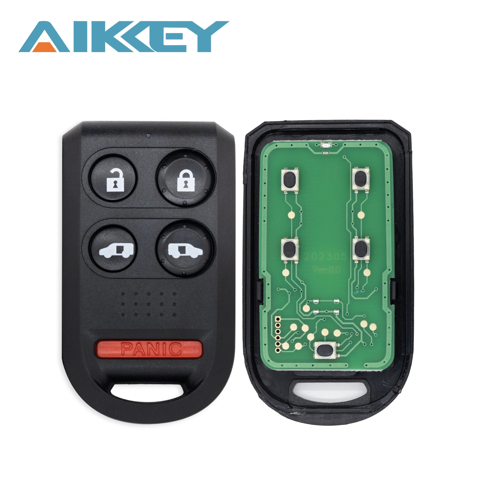 

5 Buttons Car Remote Key Fob Case 313Mhz OUCG8D-399H-A Transmitter Chip 46 for Honda Odyssey 2005-2010