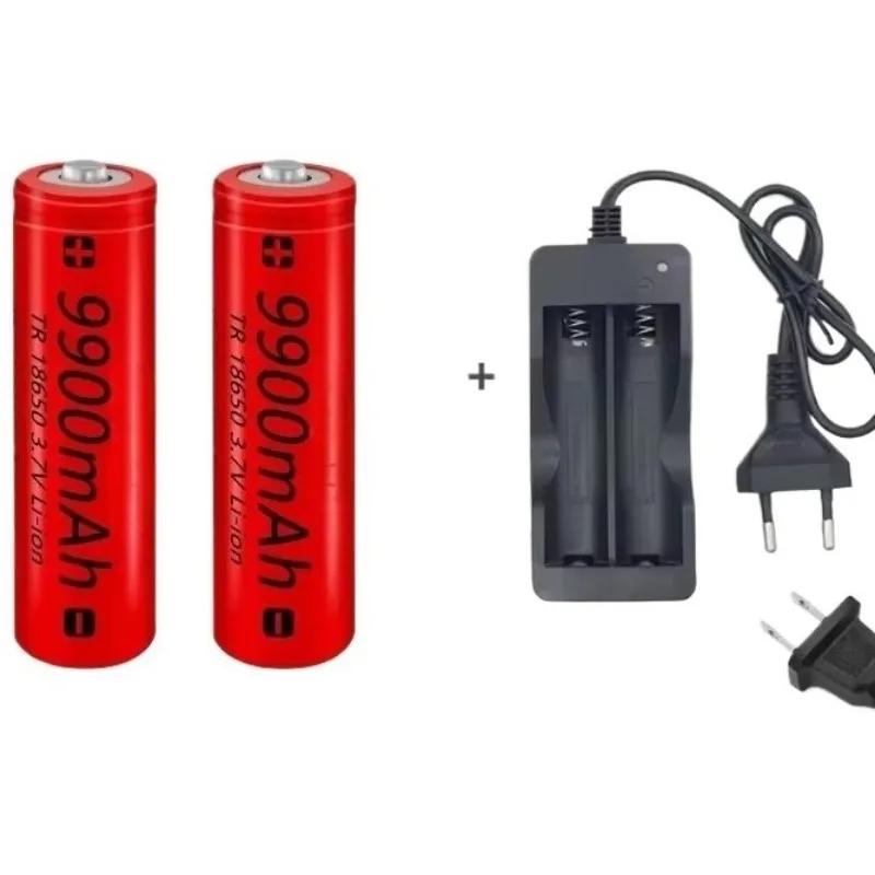 18650 Lithium-ion Battery 3.7V 9900mAh for Electric Toothbrush Toy Car Flashlight Razor Large Capacity Rechargeable Battery