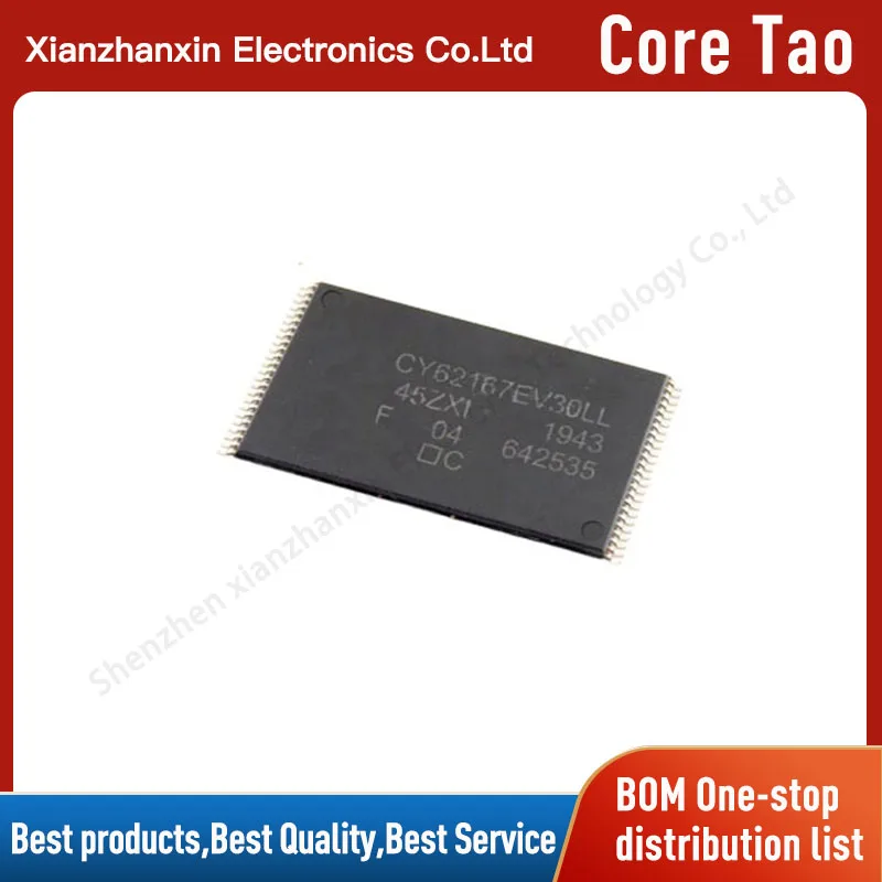 1PCS/LOT CY62167EV30LL-45ZXI  CY62167EV30LL CY62167EV30 TSOP-48 memory chips