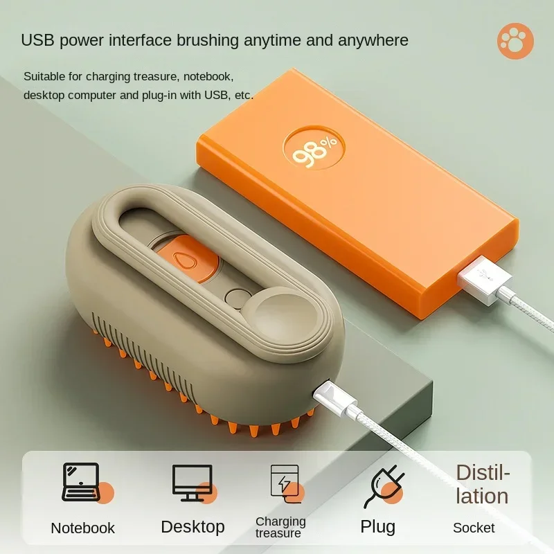 

Cats and Dogs Pet Electric Spray Comb Spray Massage Comb Cat Float Hair Cleaning Cleaning Supplies Acessorios Wholesale