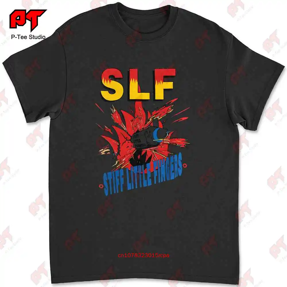 Stiff Little Fingers Punk Rock Concert Tour T-shirt CH6T