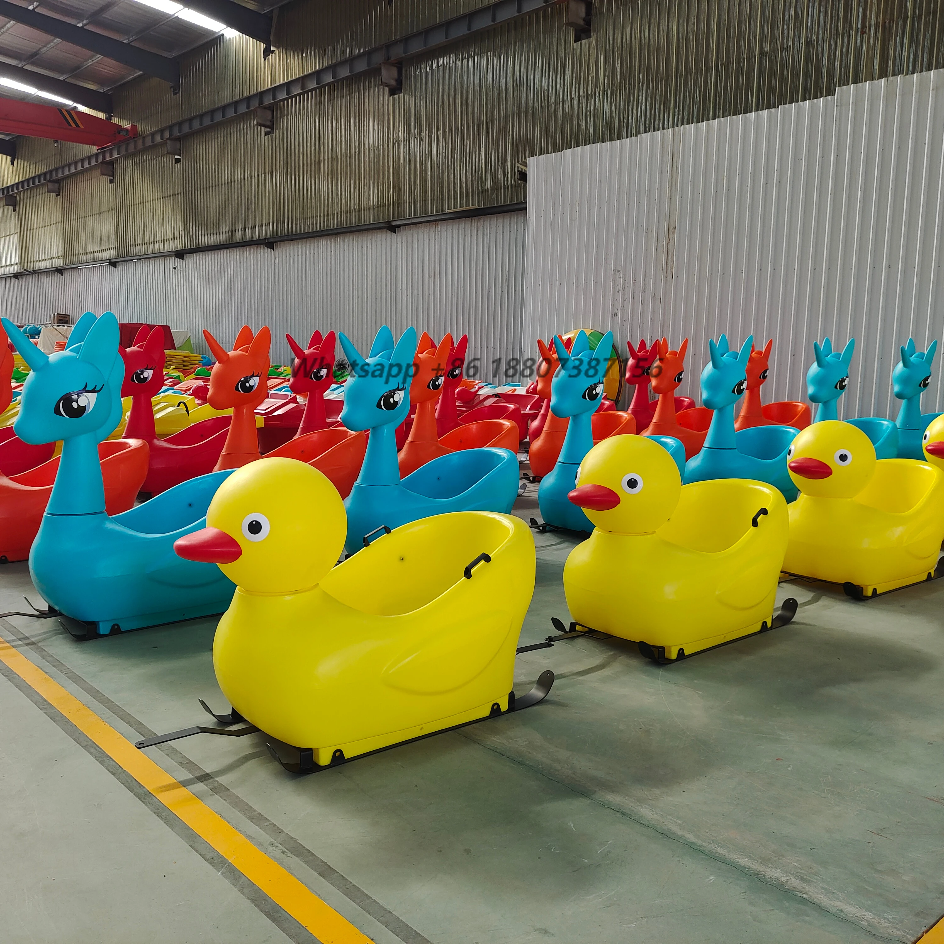 

Hot Wholesale Price Outdoor Ice and Snow Sport Little Yellow Duck Sleigh