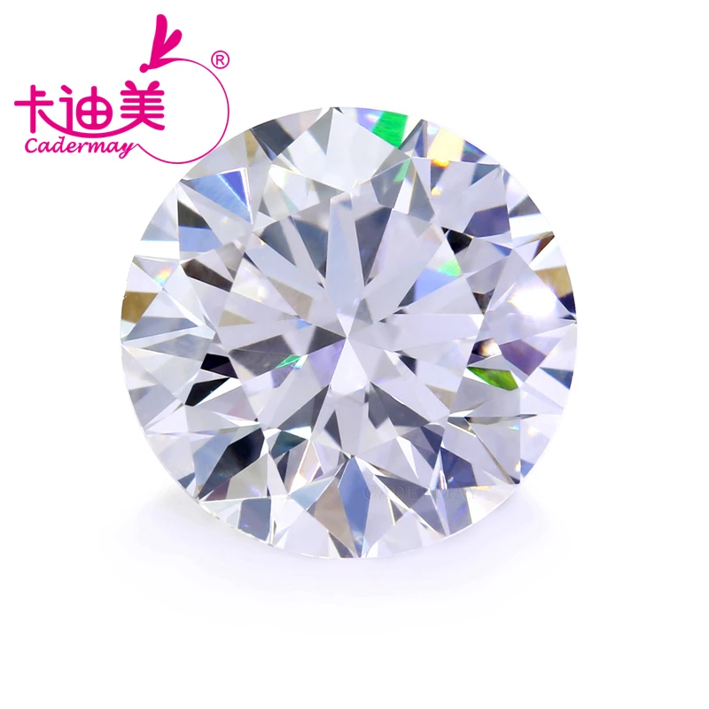 CADERMAY Round 3EX Cut E Color VVS1 Clarity CVD Lab Grown Diamond 1.041CT Loose Stone Gemstone For Jewelry Making