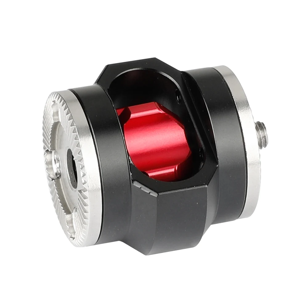 HDRig ARRI Rosette Extension Mount Adapter with M6 Screw & Female Thread For DSLR Camera Shoulder Handgrip Filmmaker Rig