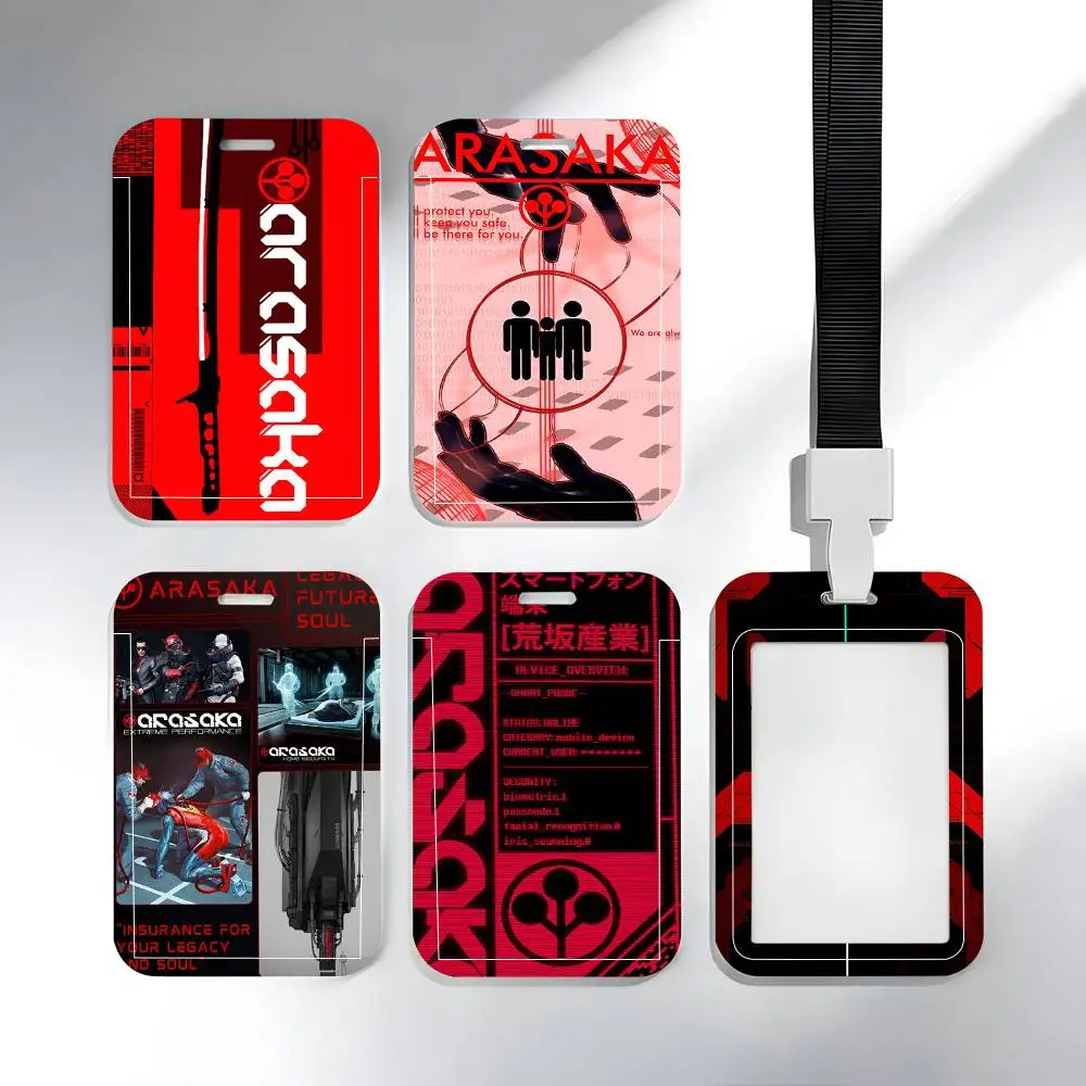 Fashion A-Arasaka Lanyard Card Holders Student ID Card Holders Neckband Card Holders Access Control Accessories Gifts