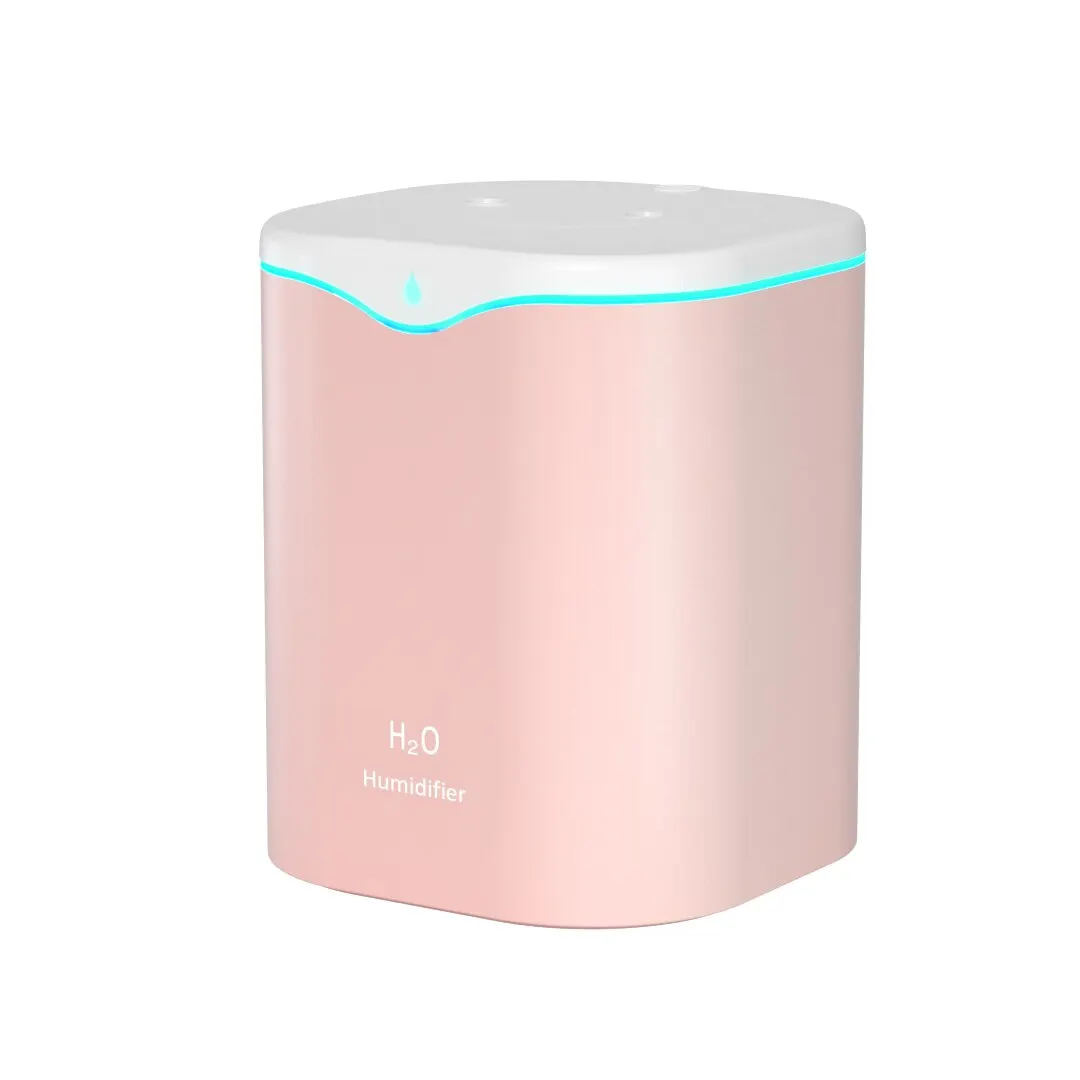 New USB Double Spray Humidifier Home USB Desktop Small Humidifier 2L Capacity Portable Clean Air Humidifier image 5