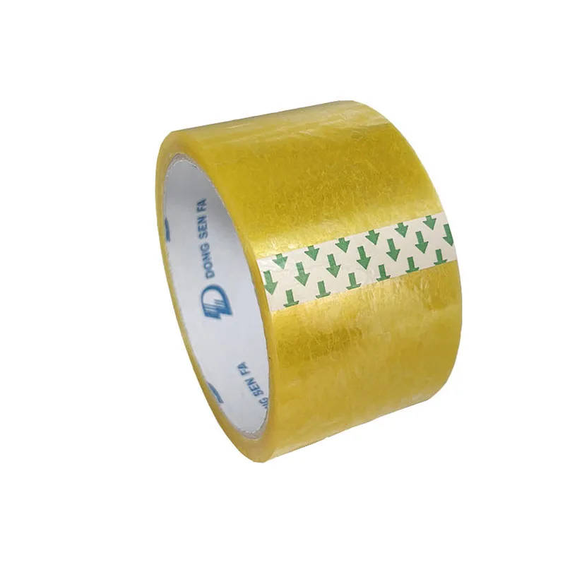 DONGSENFA 50mm X 40Y Parcel Box Adhesive Clear Packing Packaging Shipping Carton Sealing Tapes Adhesive Tape