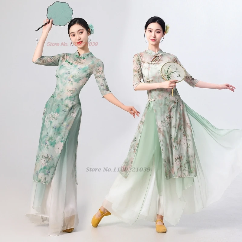 robe-de-danse-chinoise-vintage-2026-ensemble-haut-et-pantalon-en-maille-a-imprime-floral-national-tenue-folklorique-pour-festival-et-spectacle-sur-scene