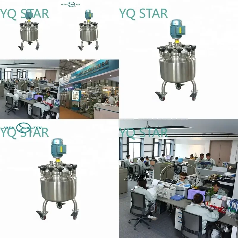 Liquid Preparation Vessel Stainless Steel Polished Large Capacity Mixing Tank Storage Tank Chemical Reactor