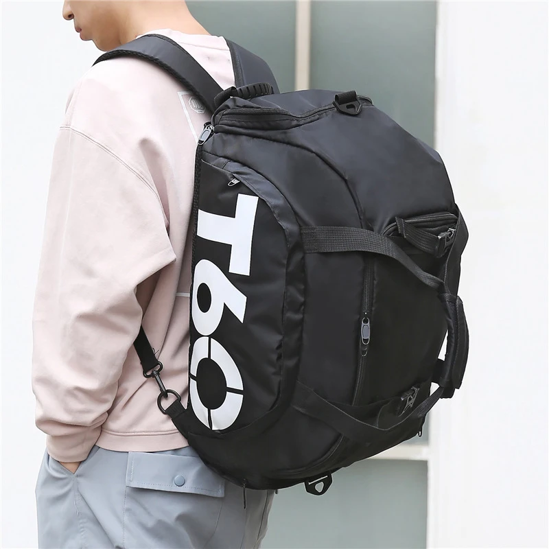 

Fashionable Large Capacity Travel Bag Dry Wet Separation Fitness Bag Sports Leisure Men's Women's Storage Bag